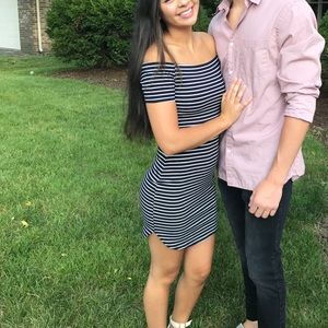 Tight off the shoulder dress :)
